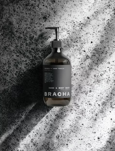 HAND & BODY WASH - Patchouli & Amber Vanilla